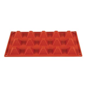 Moule 15 Pyramider i Silikon Formaflex - Pavoni