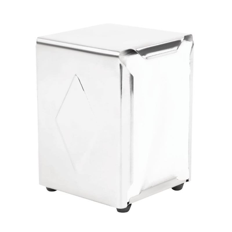 Stainless steel napkin dispenser - Olympia - Fourniresto Stainless steel napkin dispenser - Olympia - Fourniresto