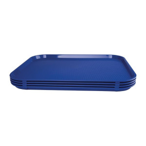 Blue Self-Service Tray 450 X 350mm - Olympia KRISTALLON - Fourniresto