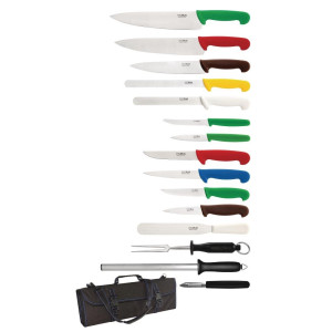 Complete Knife Set - 15 Pieces - Hygiplas