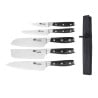 Set med 5 japanska knivar och fodral Tsuki Series 7 - FourniResto