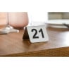 Stainless steel table numbers 21 to 30 - Olympia - Fourniresto