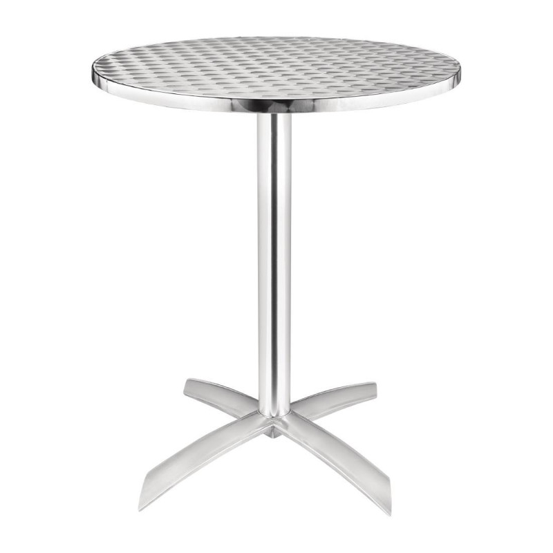 Table à plateau pliable bois Ø 60 cm - Bolero - Fourniresto