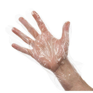 Gants Jetables Transparents - Lot de 100 - FourniResto