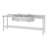 Stainless Steel Sink - L 2400 x D 600 mm - Vogue
