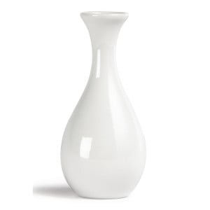 Vase bouteille blanc 125mm - Lot de 12 - Olympia - Fourniresto