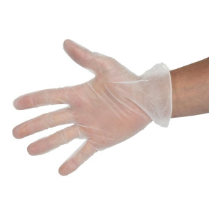 Non-Powdered Vinyl Gloves - XL - Pack of 100 - Vogue