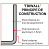 Lock av Tredubbel Tjocklek Tri Wall - Ø200mm - Vogue