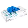 Non-Powdered Blue Nitrile Gloves - Size L - Pack of 100 - FourniResto