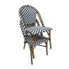 Parisian Style Black Rattan Chair - Set of 2 - Bolero