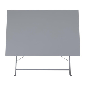 Utelutningsbart grått bord - 1100 x 700 mm - Bolero