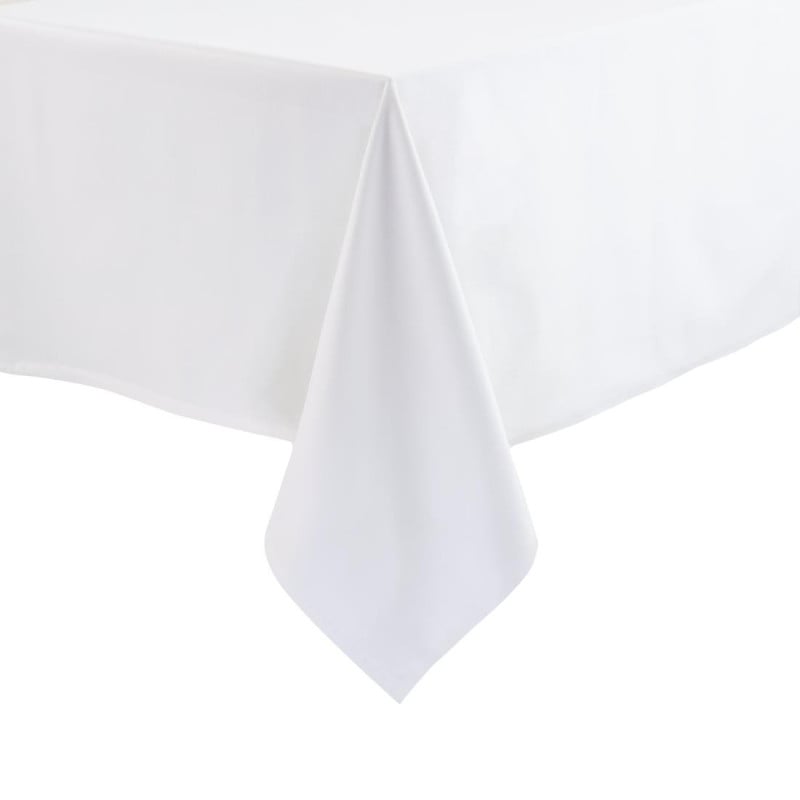 Nappe Valkoinen 1350x2300 mm Mitre Essentials & Polyester - Huippulaatu