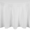 Round White Tablecloth Mitre Essentials 2300mm - Elegance and Quality