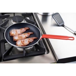 Aluminium Non-Stick Frying Pan with Red Handle Ø 240mm Hygiplas