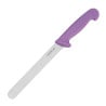 Hygiplas Purple Bread Knife 200 mm: Effortlessly slice!