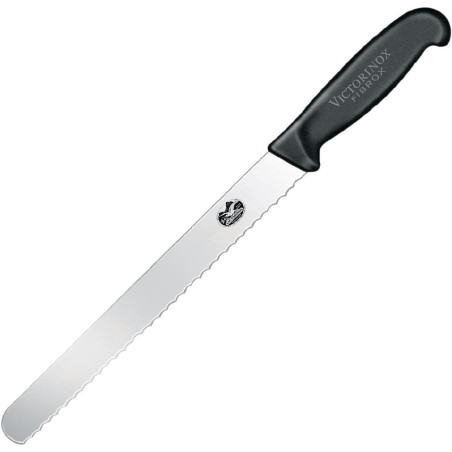 Veitsi viipalointiin hammasreunalla 305mm Victorinox ammattikäyttöön