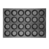 Non-stick Muffin Tray - 24 Aluminum Molds Vogue