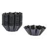 Non-stick Mini Briocheformar 75 mm - Set om 12, Matfer Bourgeat