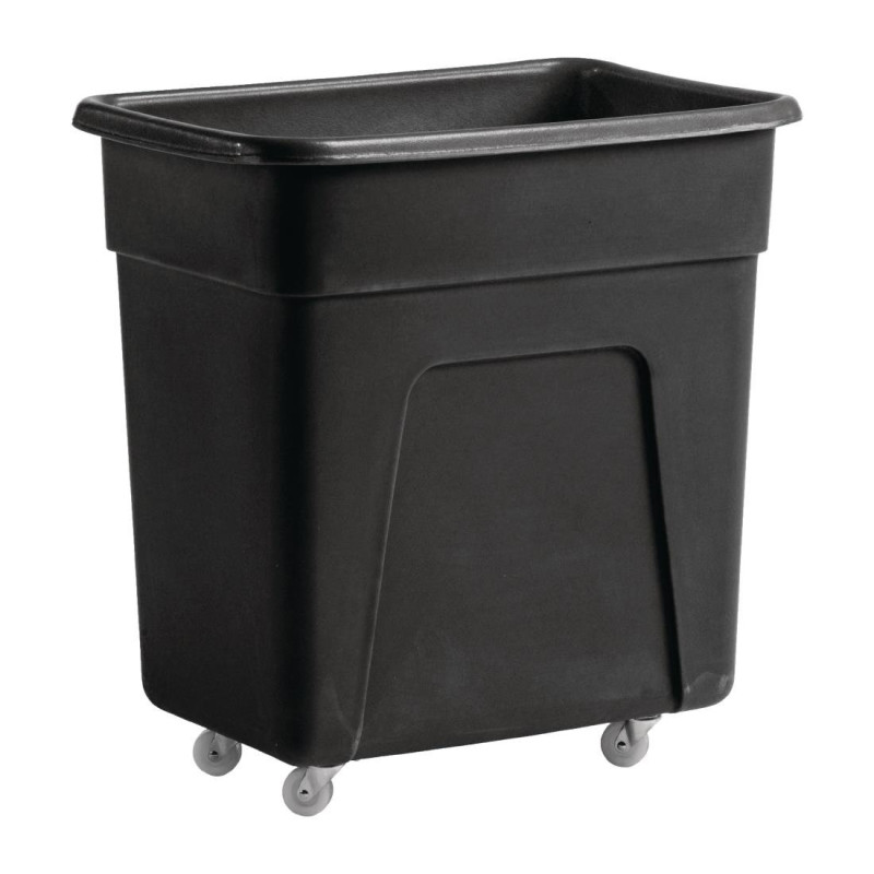 Svart Flaskvagn | Kapacitet 125L & Elegant Design Svart Flaskvagn | Kapacitet 125L & Elegant Design