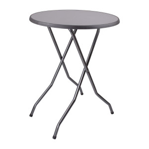 Runt hopfällbart högt bord 85 cm design och robust