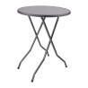 Round folding high table 85cm design and sturdy