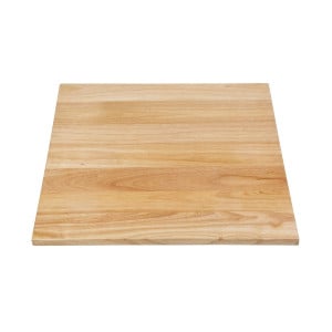 Plateau Table Carré Bois Naturel Bolero 700mm DY737