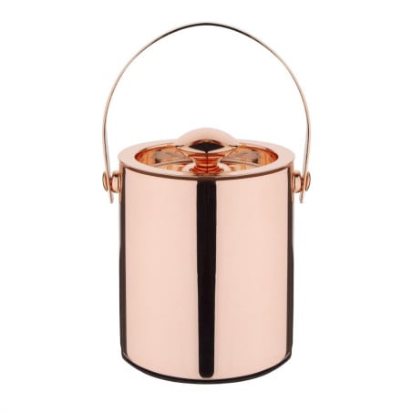 Double Wall Copper 1 L Olympia Ice Bucket: Optimal Conservation