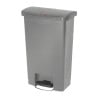 Harmaa etupoljinroskakori 50L - Hygieeninen & Käytännöllinen | Rubbermaid