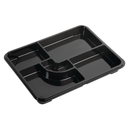 Plateaux repas recyclables Faerch 263 x 201 mm - Lot de 90