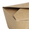 Compostable Cardboard Food Boxes 600ml - Pack of 400, Eco-Friendly & Durable