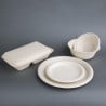 Round Compostable Natural Bagasse Bowls 950ml - Pack of 50 - Eco-friendly & Stylish