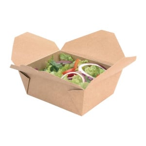 Cardboard Meal Boxes 152 mm - Eco-friendly & Practical