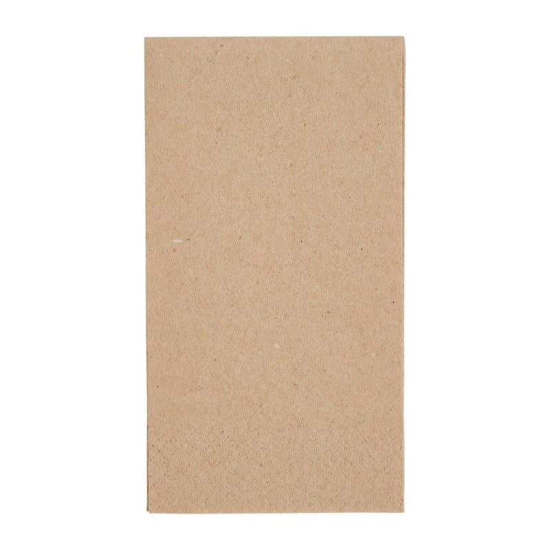 Serviettes Snacking Recyclées 2 Plis 330mm Blanches - Lot de 2000