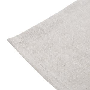 Serviettes en Lin Écrues 400 x 400 mm - Lot de 12 Olympia : Élégance et Qualité