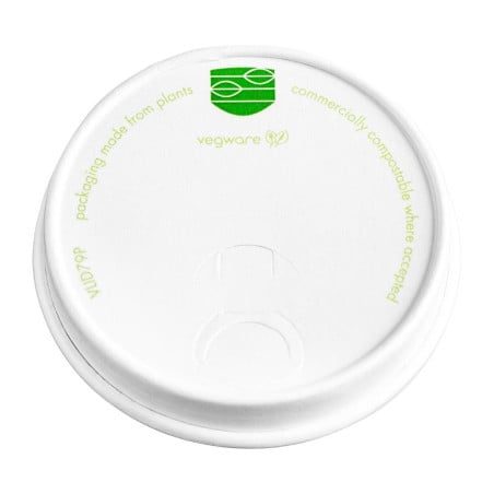 Kuumien juomien paperikannet Vegware-sarjasta - 1000 kappaleen erä