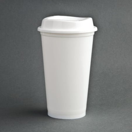 Reusable Polypropylene Coffee Cups - Pack of 25 Olympia