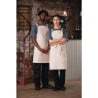 Gray Cotton Bib Apron Southside - Professional Kitchen