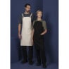 Gray Cotton Bib Apron Southside - Professional Kitchen