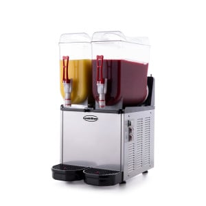 Slush Puppie Granita-maskin - 2 x 12 L - CombiSteel