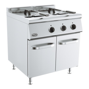 Fritös på skåp - Serie 700 - 2 x 10 L - CombiSteel
