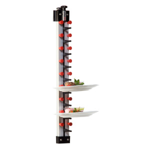 Astiakaappi seinälle - 9 tasoa - CombiSteel