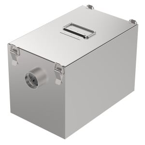 Rasvanerottelusäiliö ruostumattomasta teräksestä - 89 L - CombiSteel