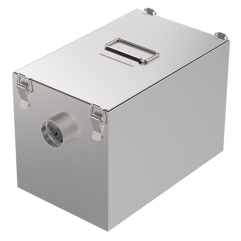 Rasvanerottelusäiliö ruostumattomasta teräksestä - 89 L - CombiSteel
