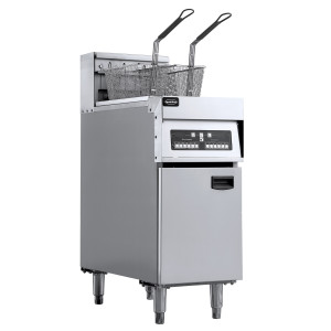 Friteeraus sähköisellä kaapilla - 2 x 12,5 L - CombiSteel