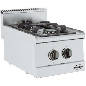 Fourneau à Poser 600 2 Brûleurs CombiSteel - Ammattikeittiön ruoanlaitto