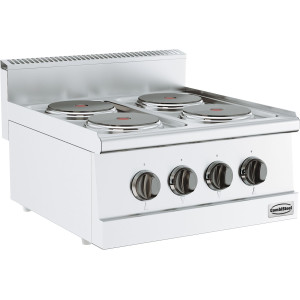 Spis med 4 plattor 600 - 7400 W CombiSteel: Effektiv professionell matlagning