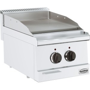 Sähkögrilli CombiSteel 3600W uritetulla pinnalla