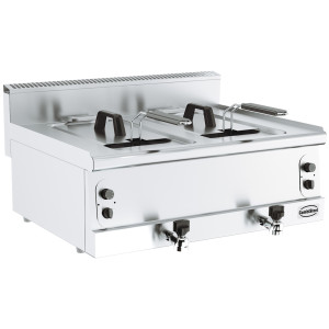 Fritös med gas 2x8L Combisteel - Kraftfull och professionell