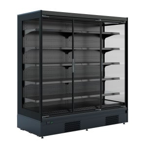 Vitrine Réfrigérée Murale Mike à 2 Portes - 1,98 m² - CombiSteel
