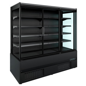 Väggmonterad kylmonter Jamie med 3 dörrar - 2,4 m² - CombiSteel